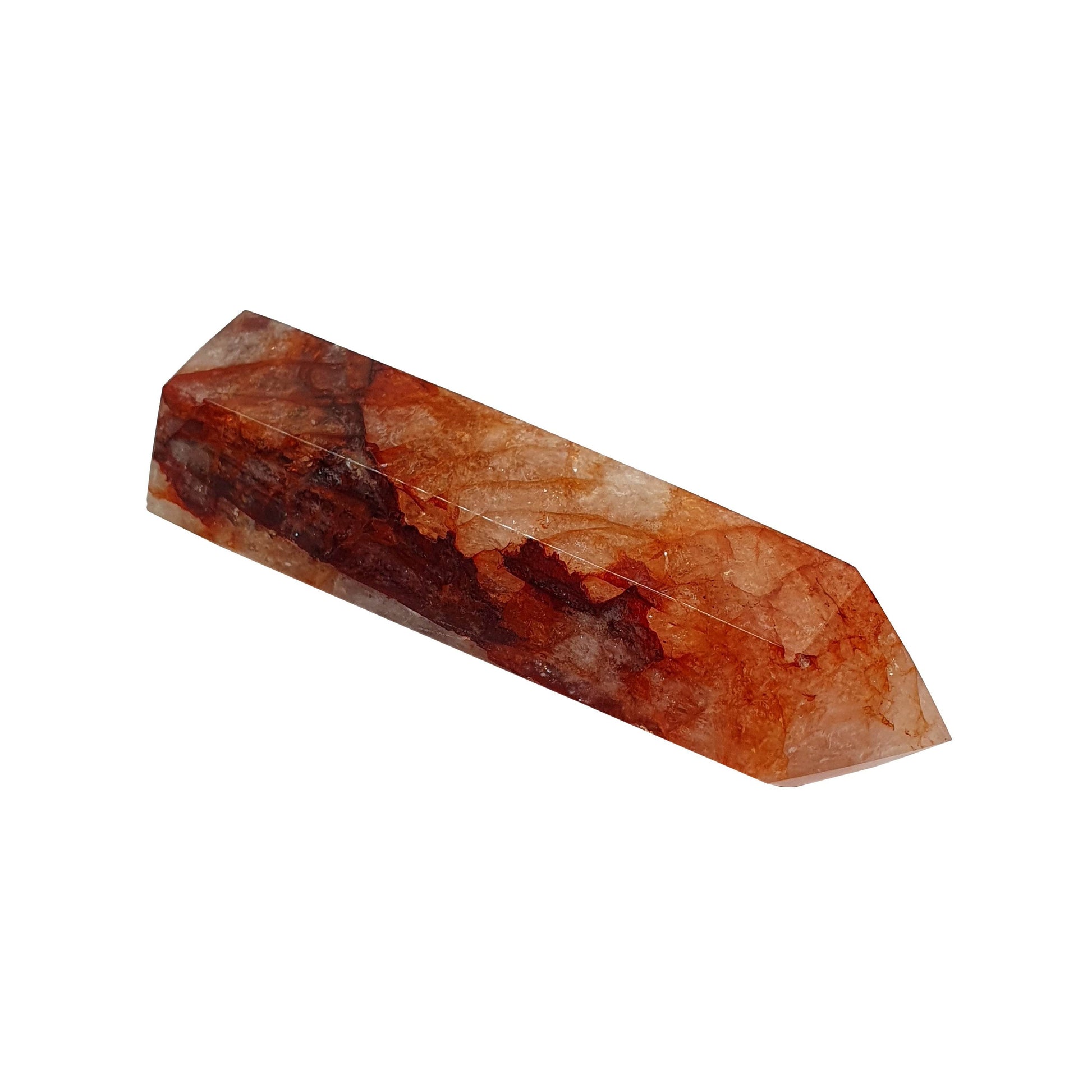 Hematoid Quartz Polished Point - Daughter of Swords