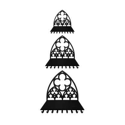 Gothic Cathedral Window Jewellery Hanger - Daughter of Swords