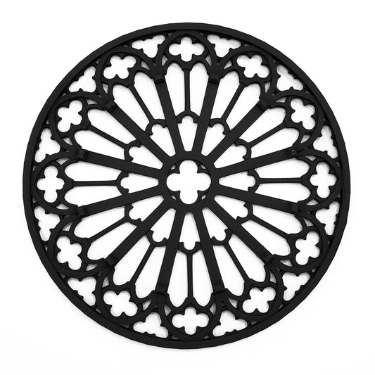 Gothic Cathedral Rose Window - Daughter of Swords