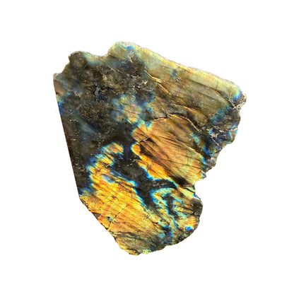 Labradorite Semi Polished Slab