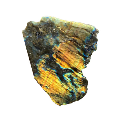 Labradorite Semi Polished Slab