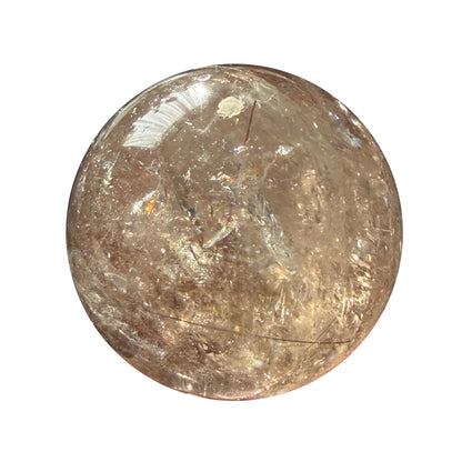 Smoky Quartz Rutile Sphere