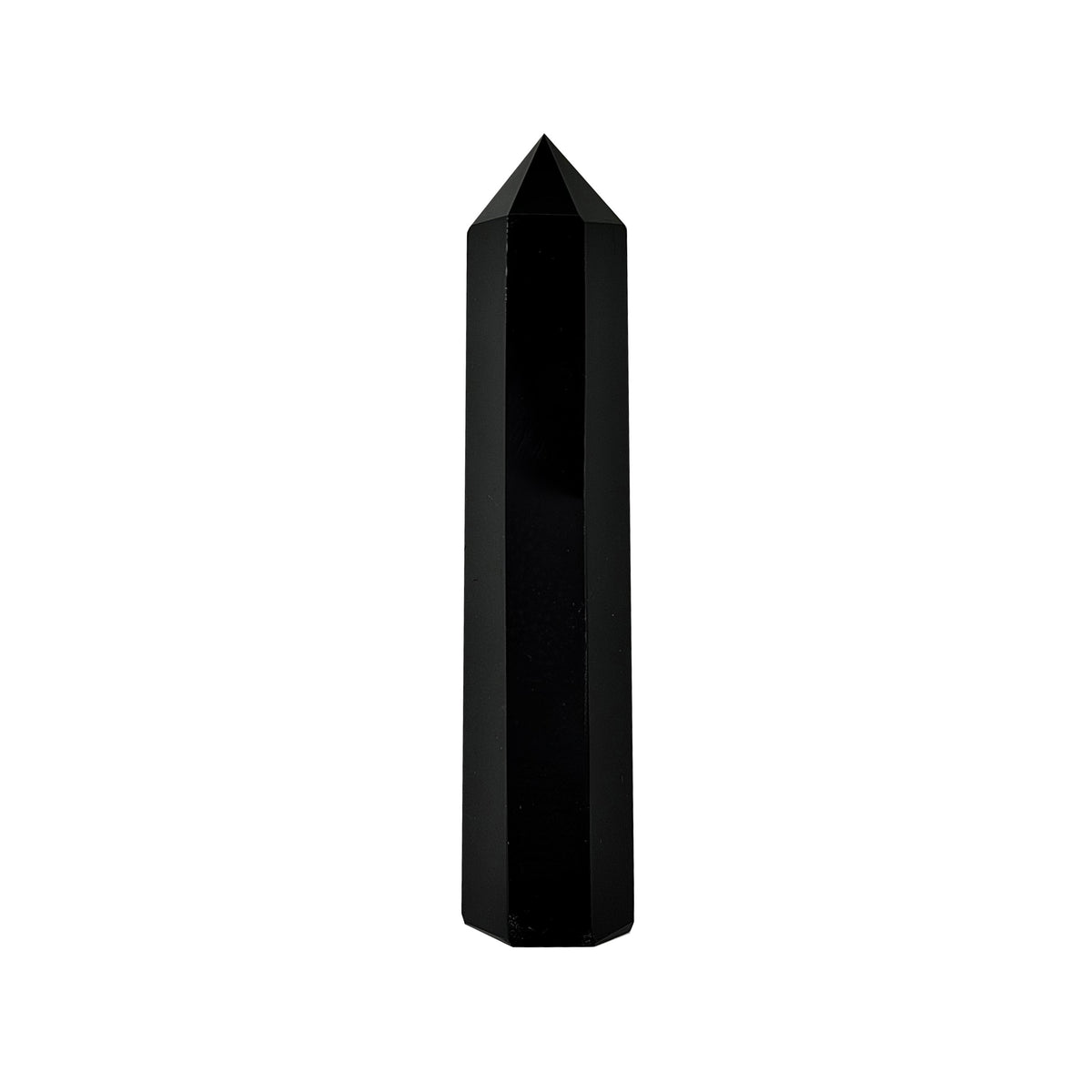 Black Obsidian Polished Point