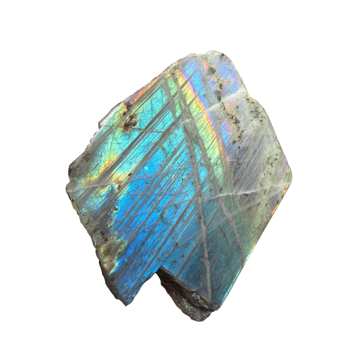 Labradorite Semi Polished Slab