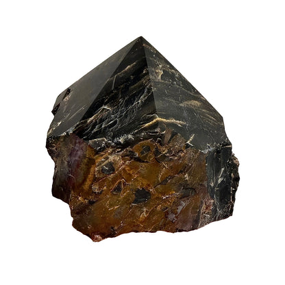 Black Onyx Semi Polished Point