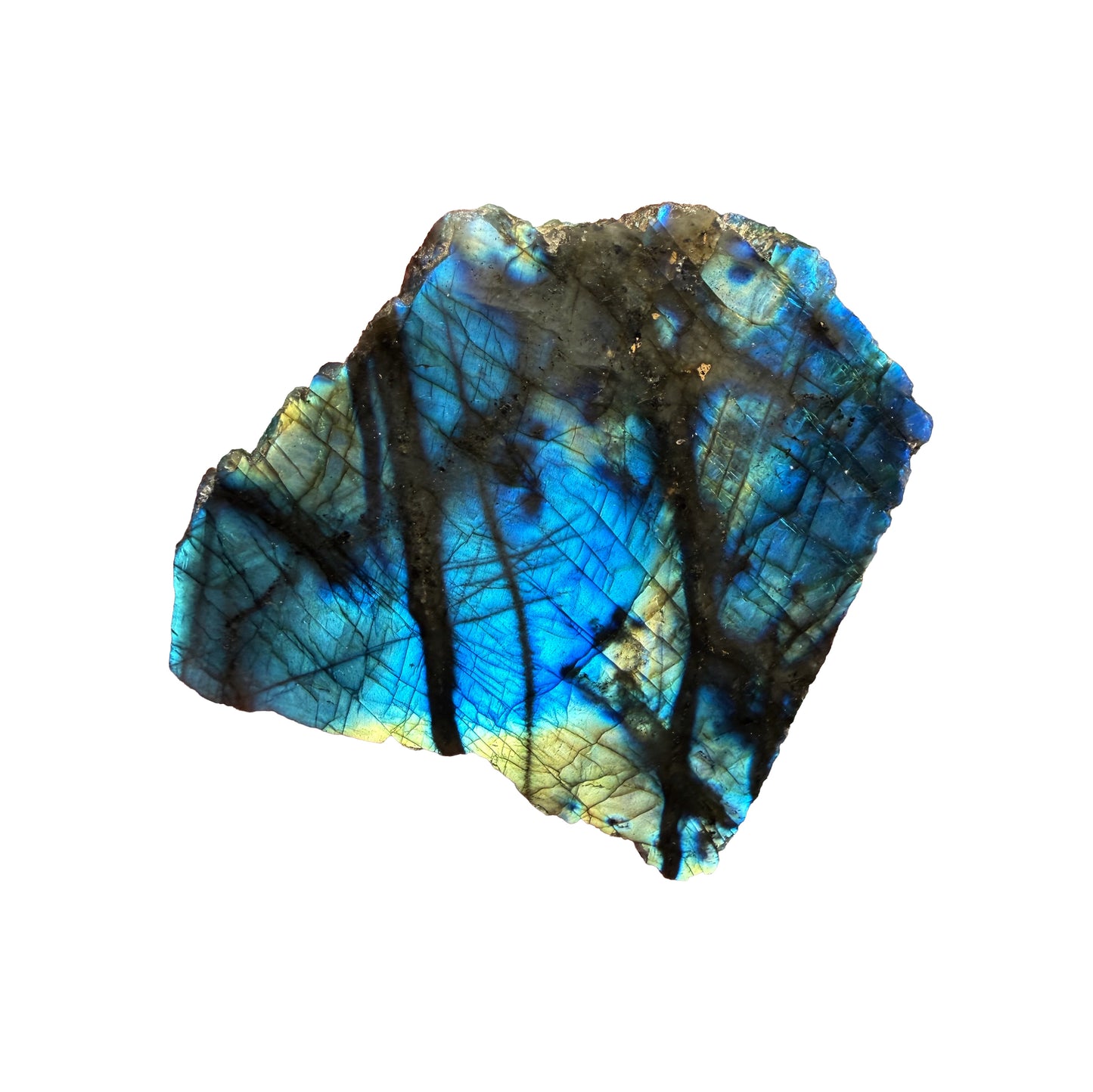Labradorite Semi Polished Slab