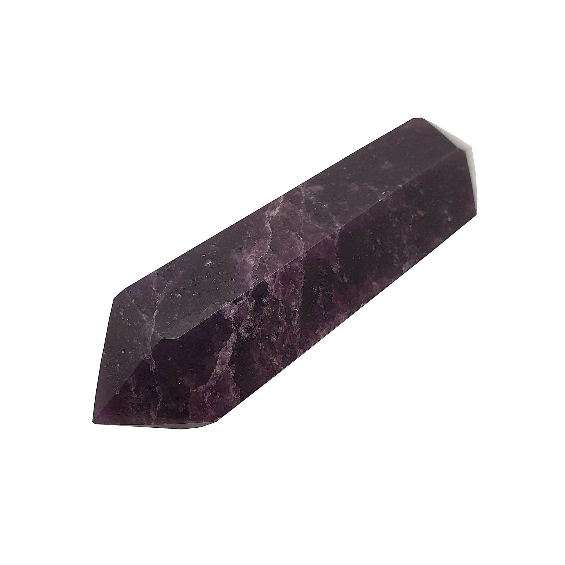 Lepidolite Double Terminated Polished Point - Daughter of Swords
