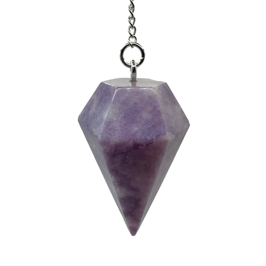 Lepidolite Pendulum
