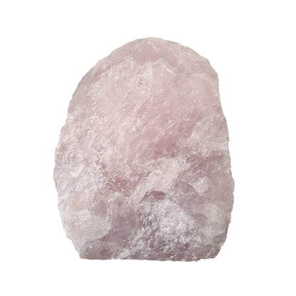 Rose Quartz Rough Cut Base