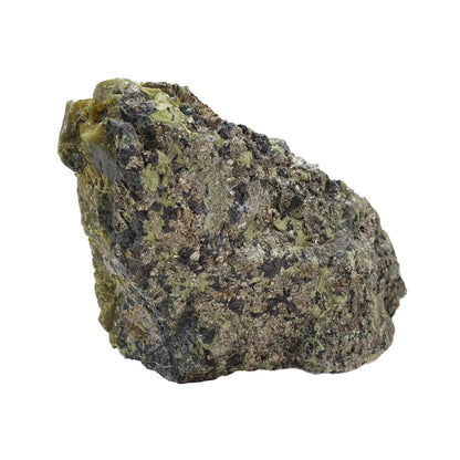 Serpentine with Pyrite Rough Cut Base Daughter of Swords
