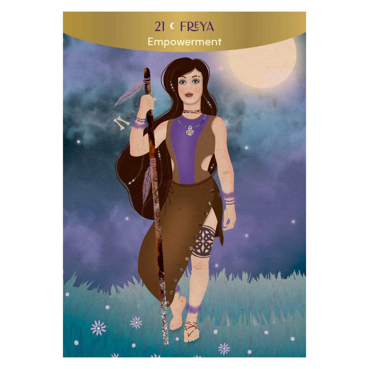 Moon Goddess Oracle Deck - Daughter of Swords