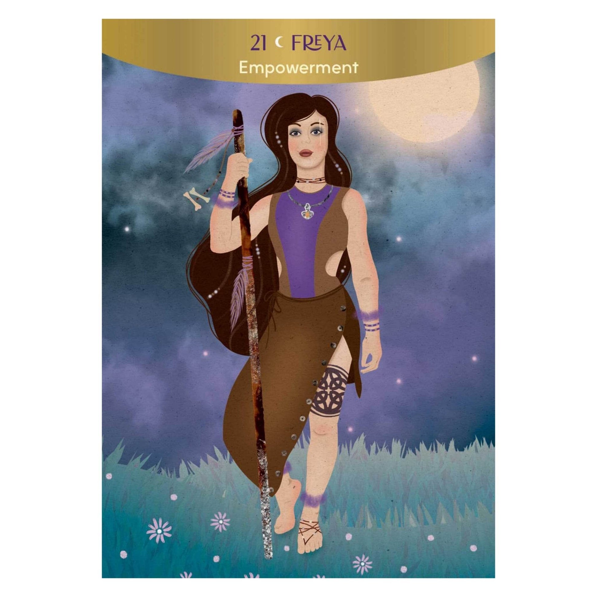 Moon Goddess Oracle Deck - Daughter of Swords