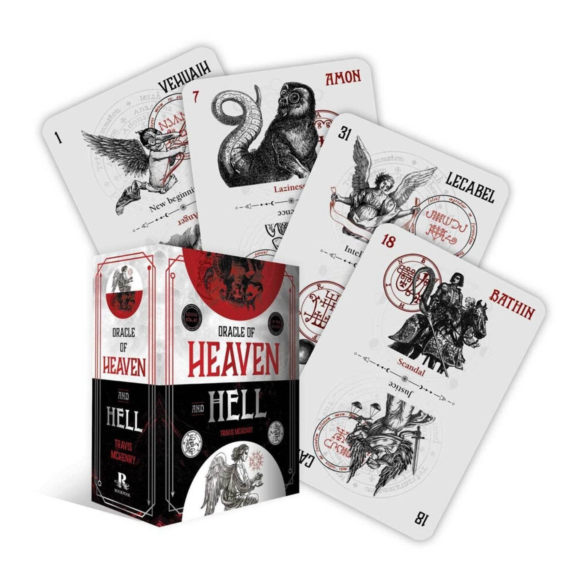 Oracle of Heaven and Hell Deck - Daughter of Swords