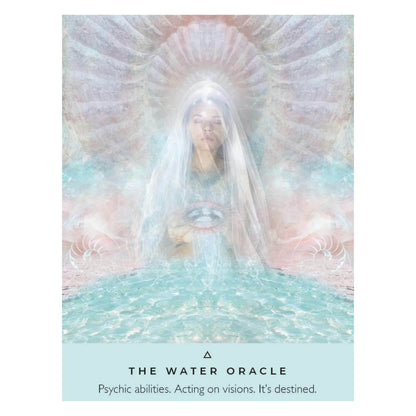 The Healing Waters Oracle Deck - Daughter of Swords