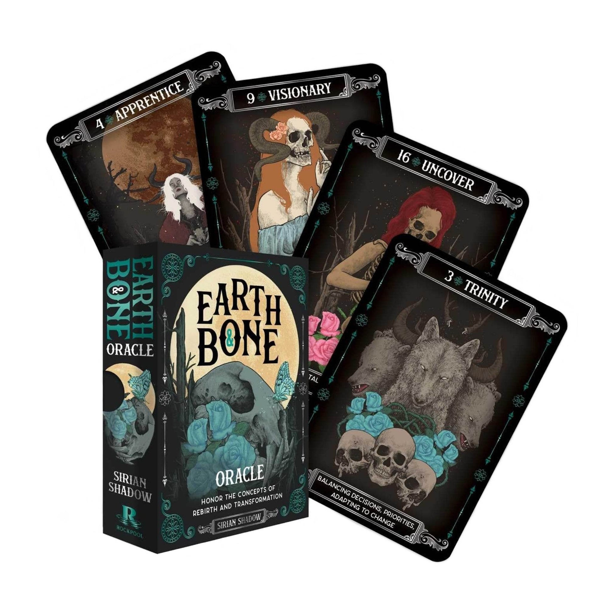 Earth & Bone Oracle Deck - Daughter of Swords