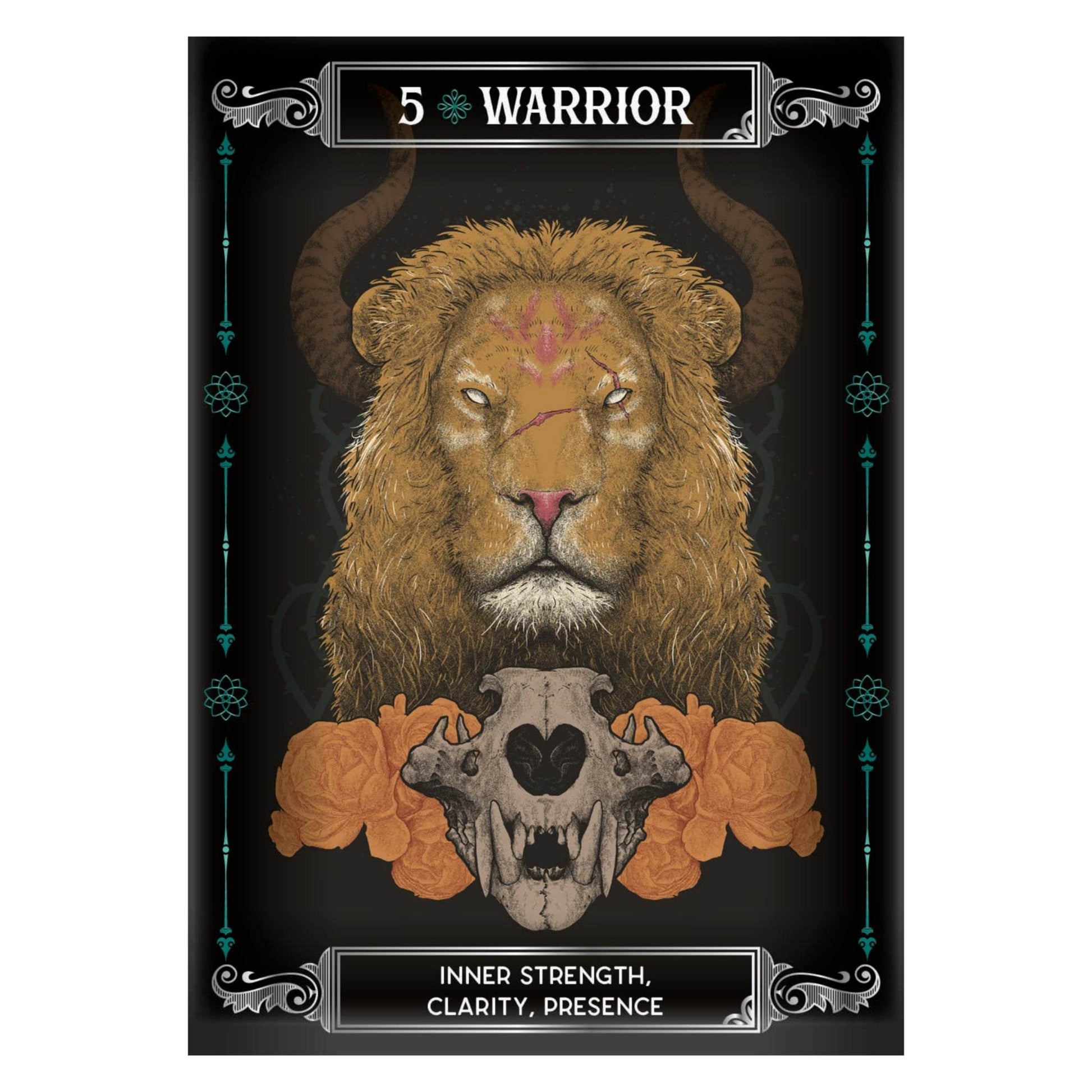 Earth & Bone Oracle Deck - Daughter of Swords