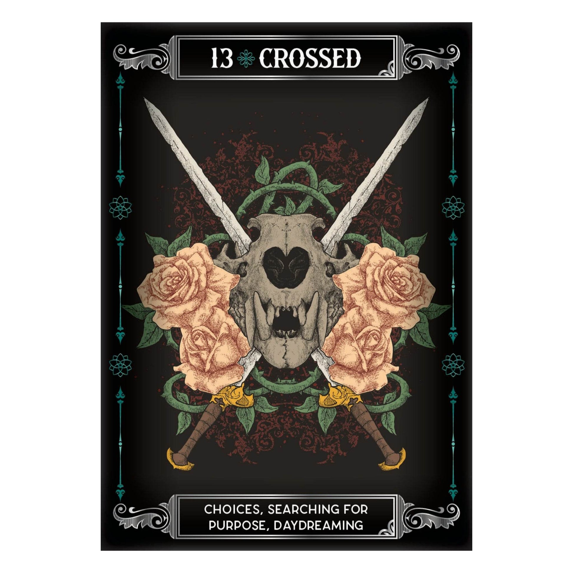 Earth & Bone Oracle Deck - Daughter of Swords