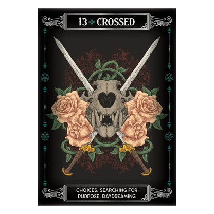 Earth & Bone Oracle Deck - Daughter of Swords