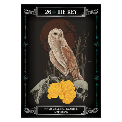 Earth & Bone Oracle Deck - Daughter of Swords