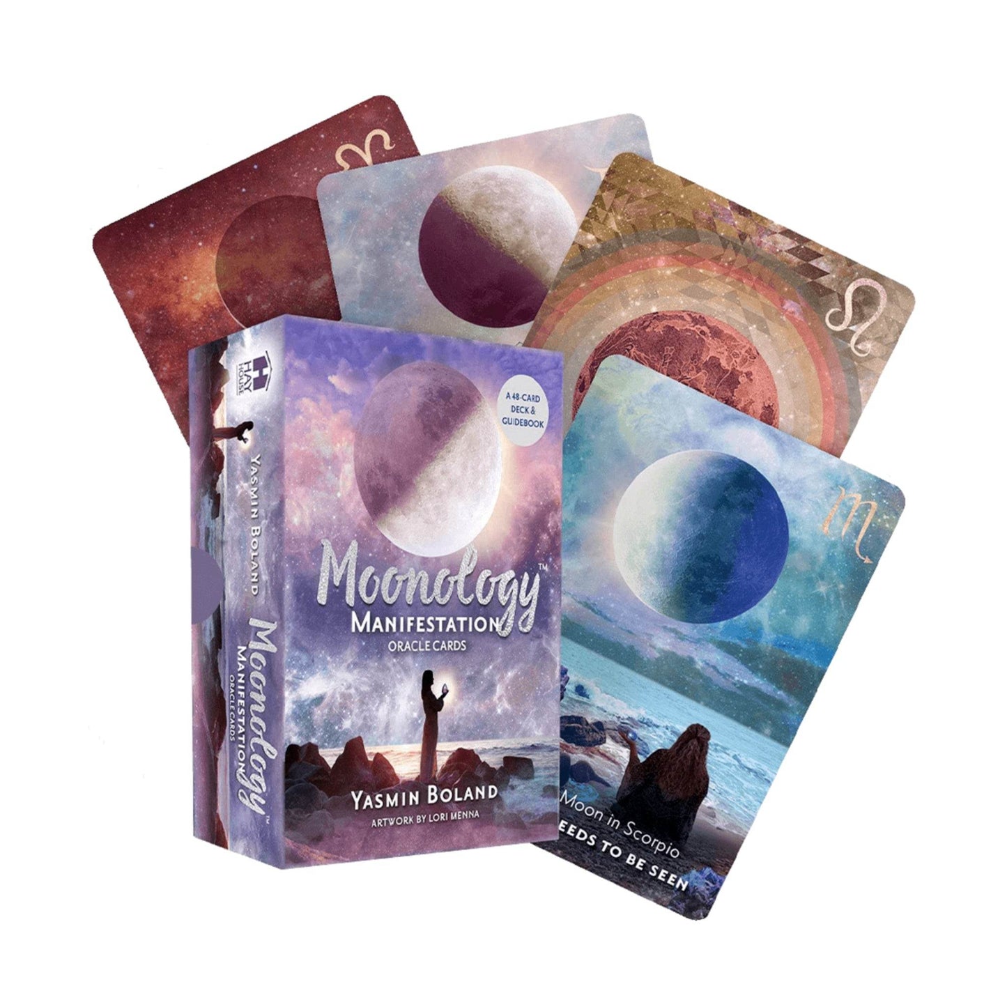 Moonology Manifestation Oracle Deck - Daughter of Swords