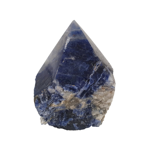 Sodalite Semi Polished Point