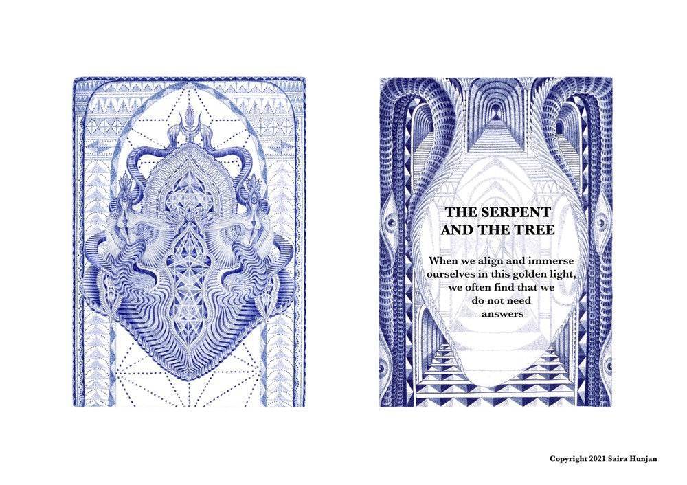 The All-Seeing Heart Oracle Deck - Daughter of Swords