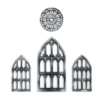 Gothic Cathedral Window Display Set - Daughter of Swords