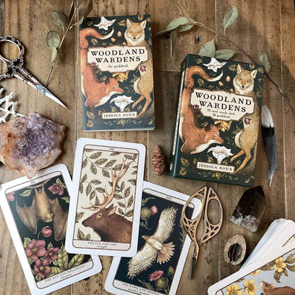Woodland Wardens Oracle Deck - Daughter of Swords